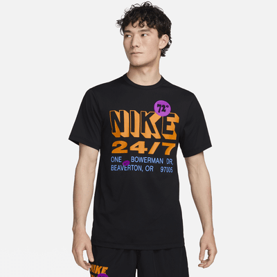 Nike Hyverse Men's Dri-FIT UV Short-Sleeve Fitness Top. Nike IN